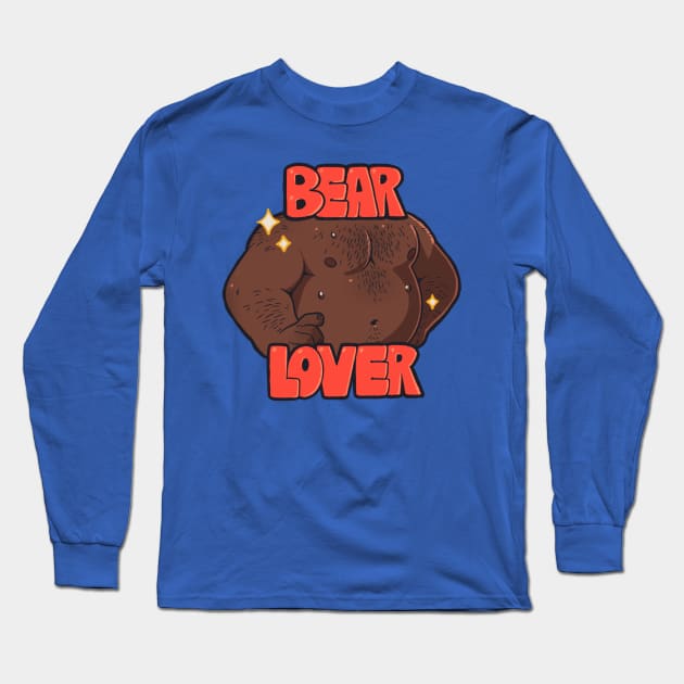 Bear Lover Long Sleeve T-Shirt by JungaBeast